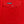 Load image into Gallery viewer, A close-up of a bright red fabric pocket with a flap closure and a small button, featuring a visible DUBBLEWARE label.
