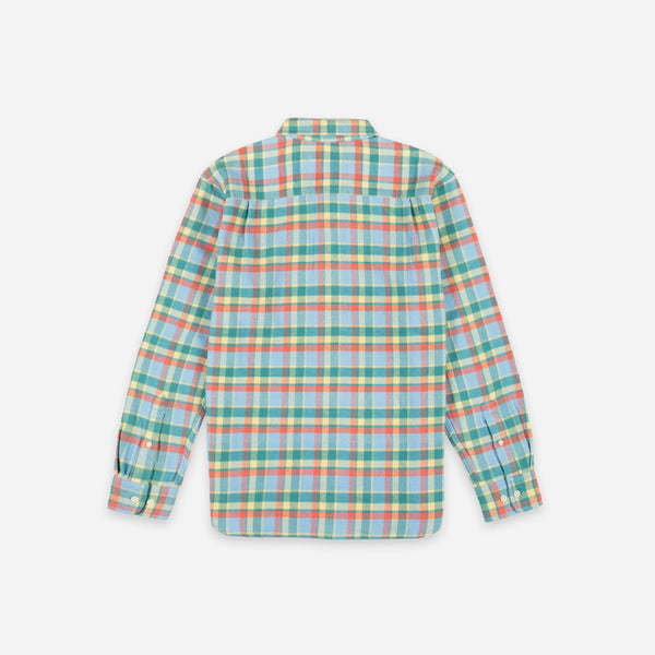 Heritage Check Workshirt - Indigo Plaid