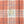 Load image into Gallery viewer, Close-up of a plaid fabric with a white button, showing a pattern of coral pink, white, and light blue stripes.

