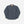 Load image into Gallery viewer, A dark slate blue long-sleeve button-up shirt with two chest pockets, laid flat against a light gray background.
