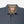 Load image into Gallery viewer, Close-up of a Doubleware button-up shirt in slate blue, showing the inner plaid lining of the collar and the brand label.
