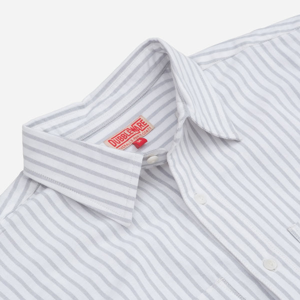 TOUGH STRIPE WORKSHIRT - WHITE