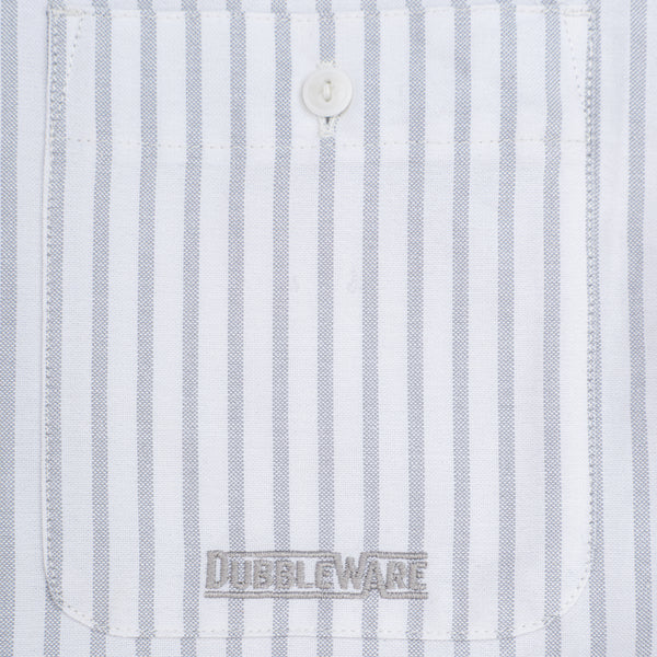 TOUGH STRIPE WORKSHIRT - WHITE