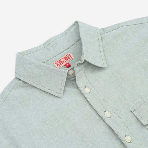 POSTAL POPOPVER OXFORD SHIRT - SAGE