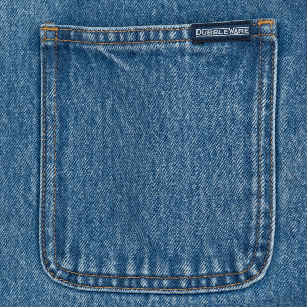 RUTLAND DENIM WORK JACKET - WASH BLUE