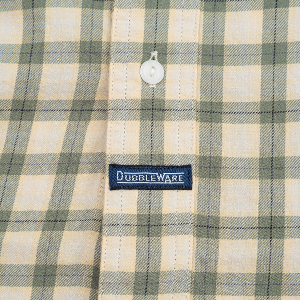 HERITAGE SMALL CHECK SHIRT - GREEN/BEIGE