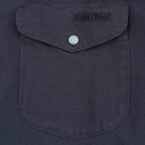 O-RING TWILL OVERSHIRT - NAVY