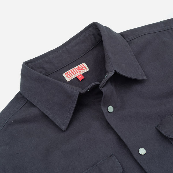 O-RING TWILL OVERSHIRT - NAVY