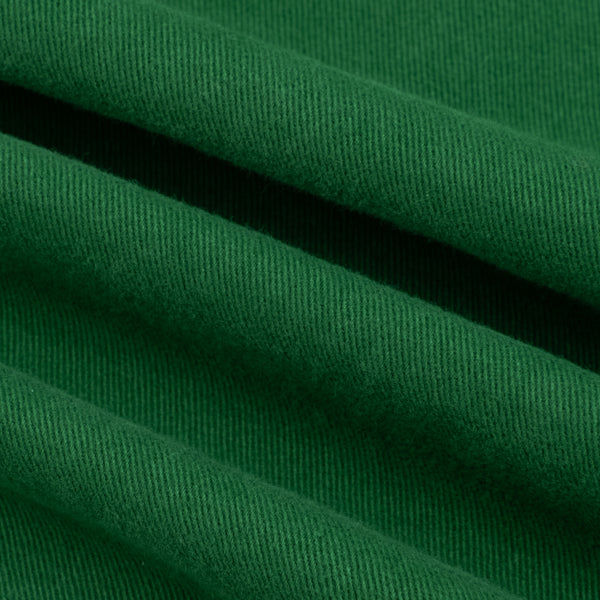 O-RING TWILL OVERSHIRT - DARK GREEN