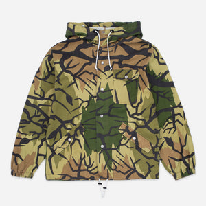 Dubbleware - SNAP BREAKER JACKET - DESERT CAMO -  - Main Front View