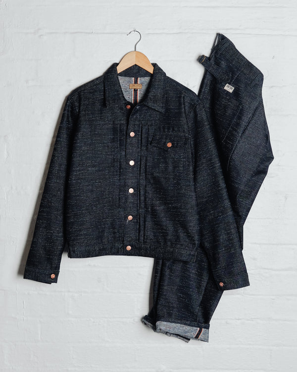 RAINBOW SELVEDGE TYPE I DENIM JACKET - RAW INDIGO