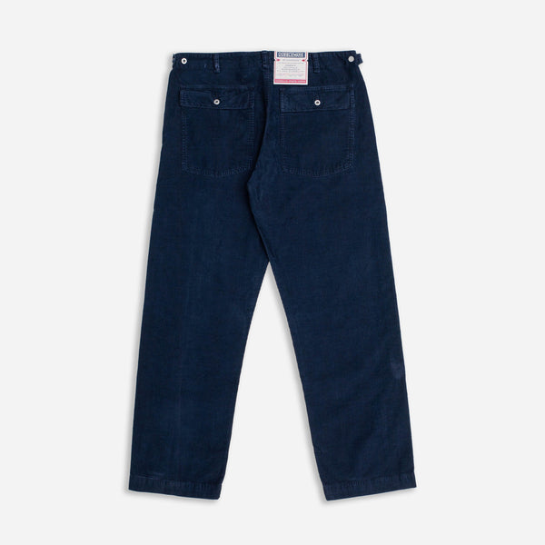 CORDUROY FATIGUE PANT - NAVY