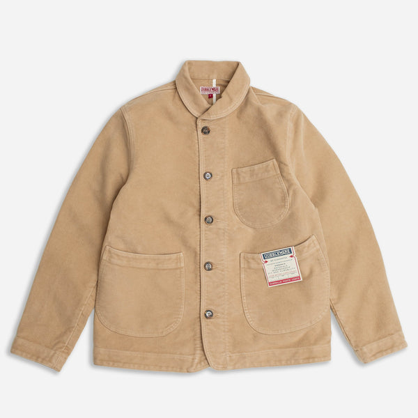 PETERSHAM MOLESKIN PENNY CHORE COAT - TAN