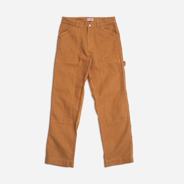 BREWSTER DOUBLE KNEE PANT - TAN