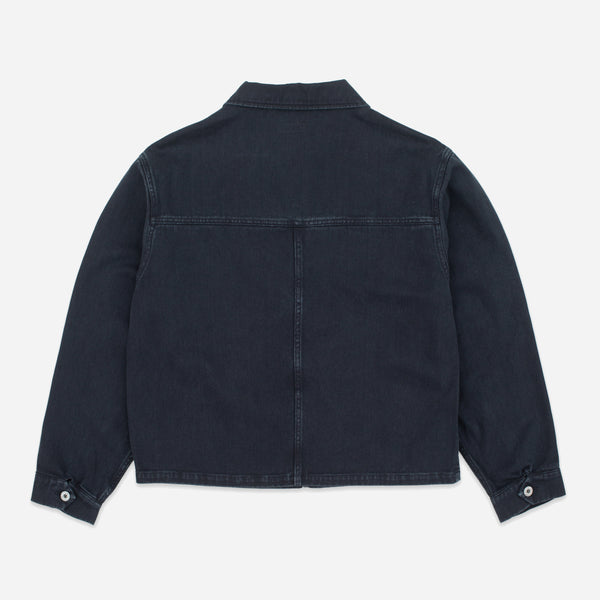 CROP MECHANIC JACKET - DARK NAVY