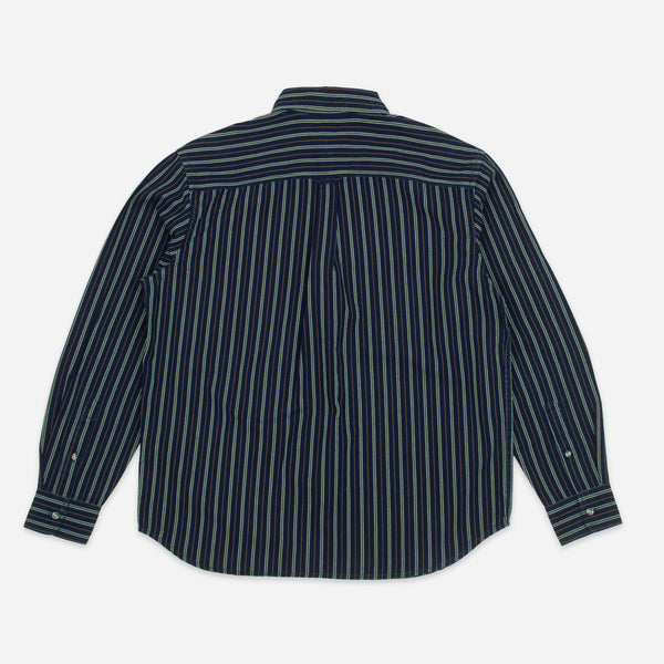 VINTAGE B.D STRIPE DENIM SHIRT - INDIGO
