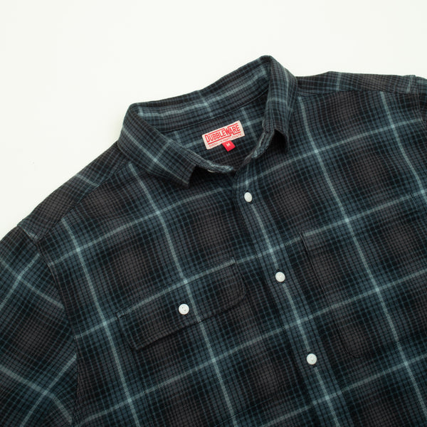 HERITAGE CHECK WORK SHIRT - BROWN/GREEN