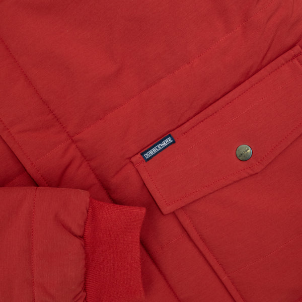 GRAIN JACKET - DARK RED