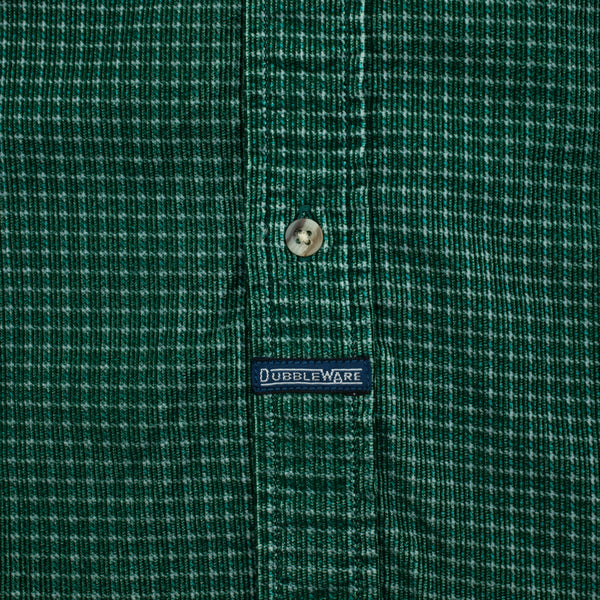 VINTAGE B.D CORD SHIRT - GREEN BOX