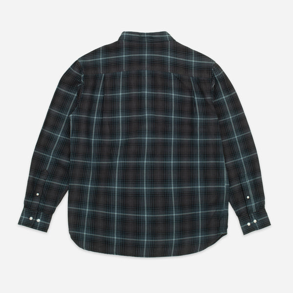 HERITAGE CHECK WORK SHIRT - BROWN/GREEN