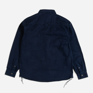 Dubbleware - WESTFORD PULLOVER SMOCK SHIRT - NAVY -  - Alternative View 1