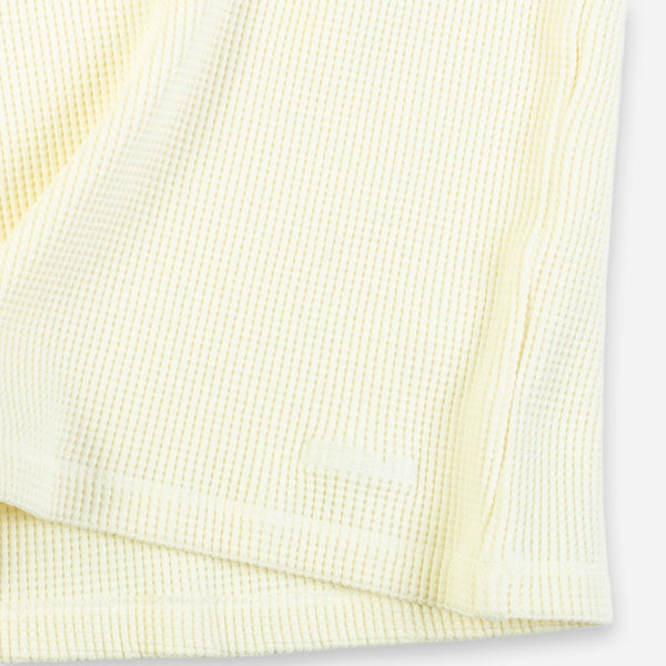 HEAVY WAFFLE TANK TOP - MARSHMALLOW