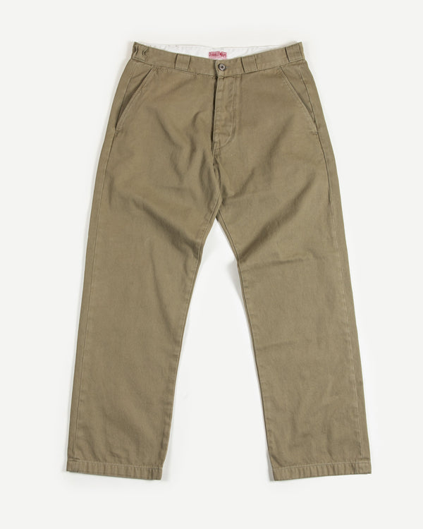 REPS WORK CHINO - FOREST GREEN