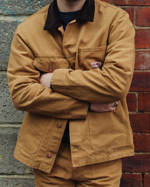 Dubbleware - CROWELL CHORE JACKET - TAN -  - Alternative View 1