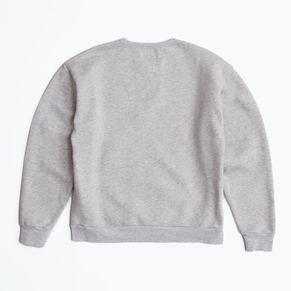 CONTRAST SWEATSHIRT - HEATHER / GREY