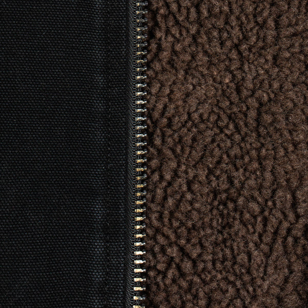 Cavva Fleece Jacket - Washed Black