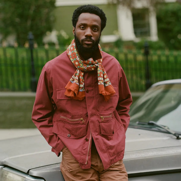 HIKING JACKET - WASHED RED