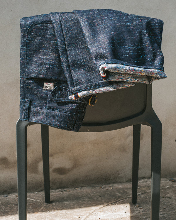 RAINBOW SELVEDGE STRAIGHT LEG DENIM JEAN - RAW INDIGO