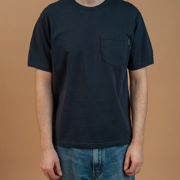HEAVYWEIGHT POCKET T-SHIRT - DARK NAVY
