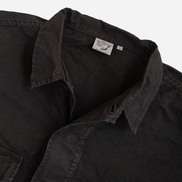 B.D.U RIPSTOP JACKET - BLACK