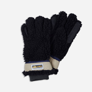 Elmer - TEDDY 5 FINGER GLOVES - BLACK -  - Main Front View