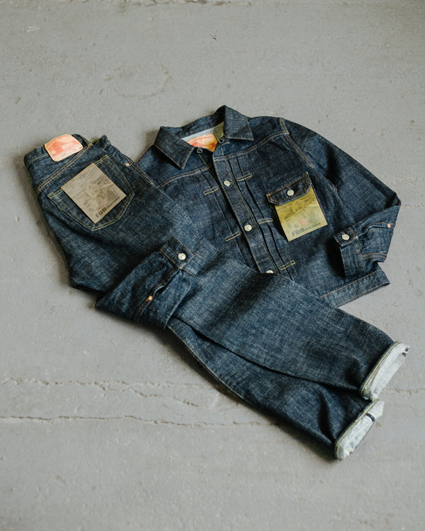 G3 SELVEDGE STRAIGHT TAPERED DENIM JEAN - ONE WASH