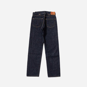 FOB Factory - GARAGE WORK STRAIGHT SELVEDGE DENIM JEANS - ONE WASH -  - Alternative View 1