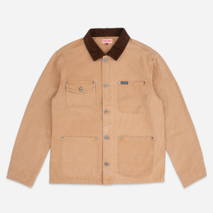 Dubbleware - CROWELL WORK JACKET - TAN -  - Main Front View