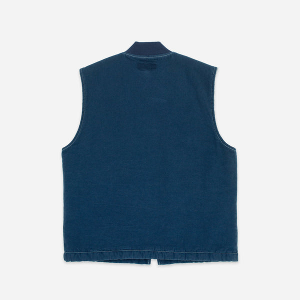 CAVVA FLEECE LINED VEST - NAVY