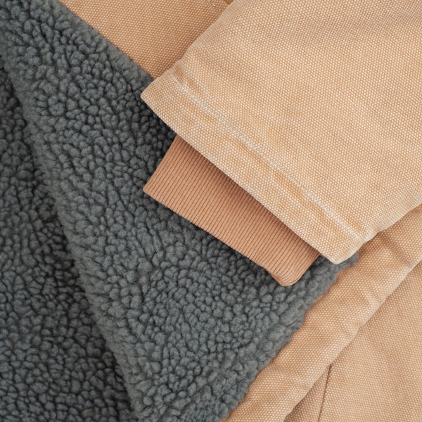 CAVVA FLEECE LINED HOODED JACKET - TAN