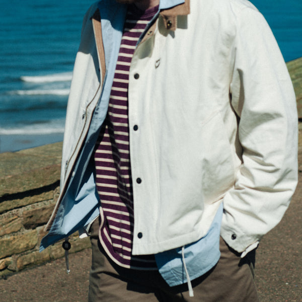 HERITAGE HUNTING JACKET - CREAM