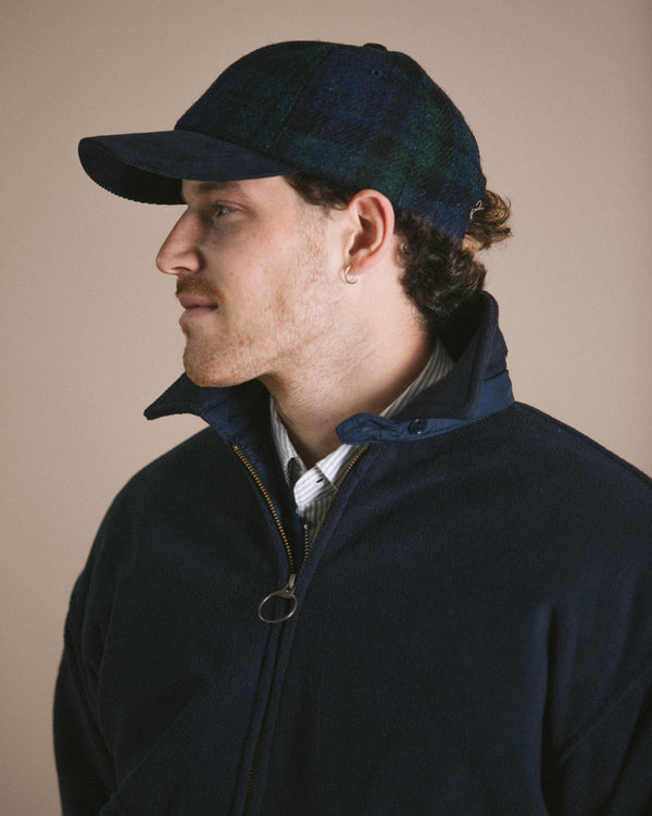 FLEECE DRIZZLER JACKET - NAVY