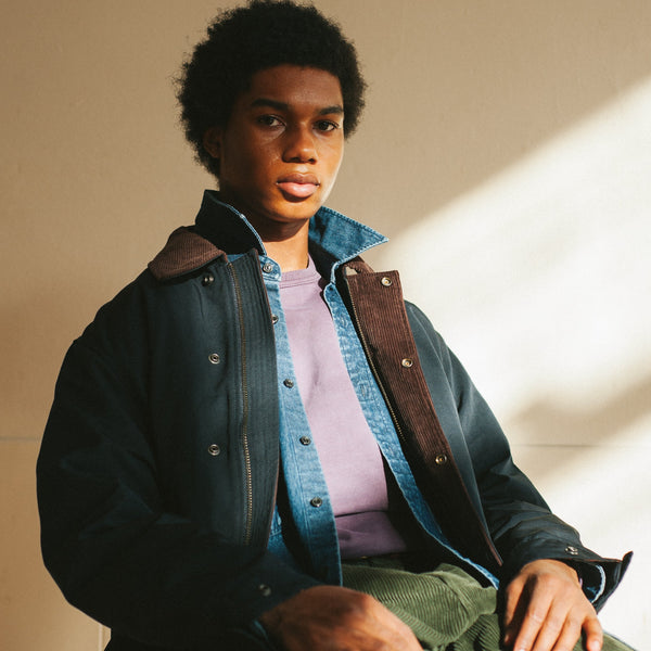 HERITAGE HUNTING JACKET - NAVY