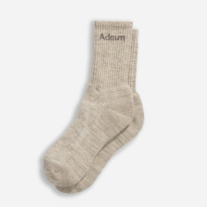 Adsum - MERINO SOCK - BEIGE -  - Main Front View