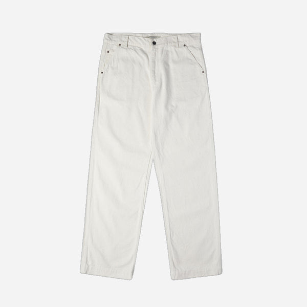 DUCK CANVAS WORK PANTS - ECRU