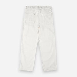 FOB Factory - DUCK CANVAS WORK PANTS - ECRU -  - Alternative View 1
