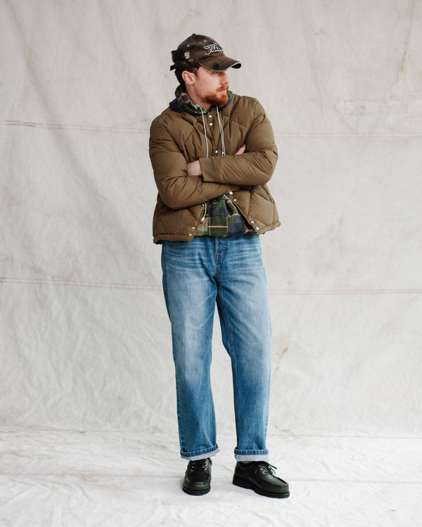 DUBBLE DOWN JACKET - MILITARY GREEN