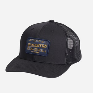 Pendleton - Large Patch Trucker - Black -  - Main Front View