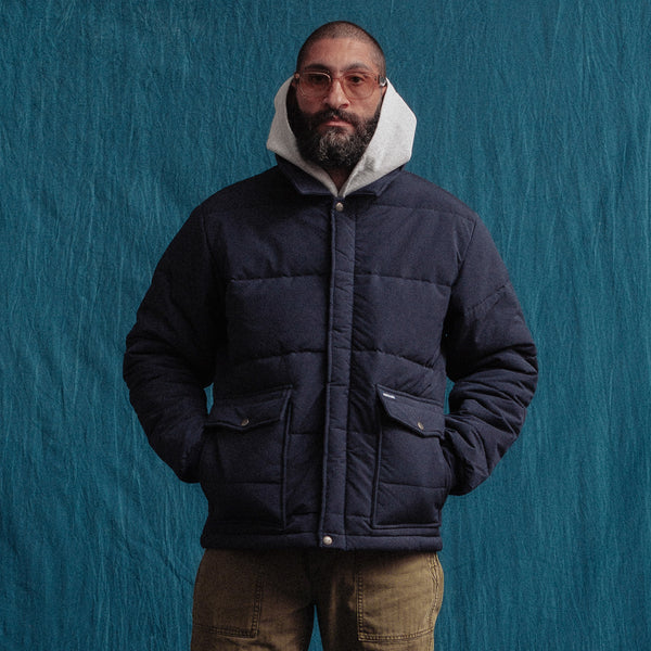 GRAIN JACKET - NAVY