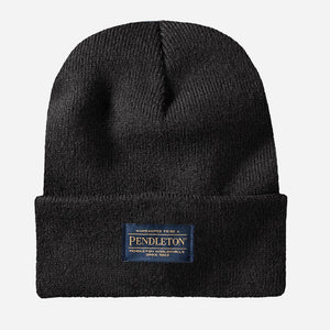 Pendleton - PENDLETON BEANIE - BLACK -  - Main Front View